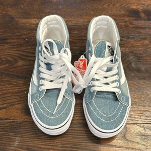 Vans SK8 Mid Reissue Denim Sneakers
